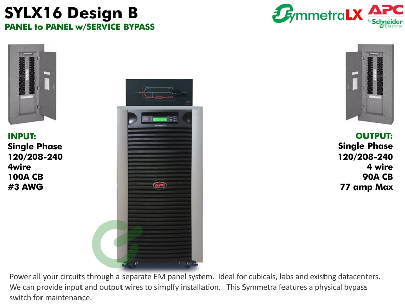 GreenLightUPS Symmetra LX Single Phase UPS Page - 954-366-3070